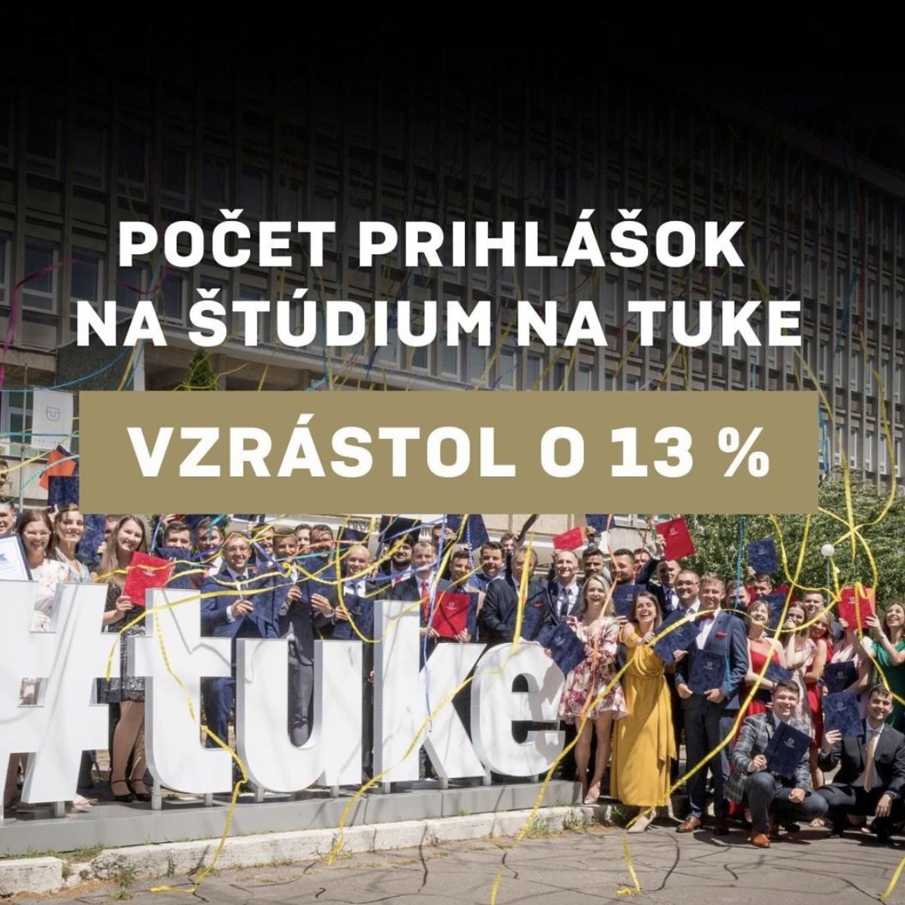 Interest in studying at TUKE is growing significantly