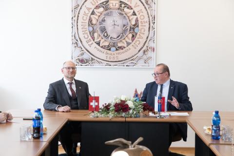 Visit of the Swiss Ambassador