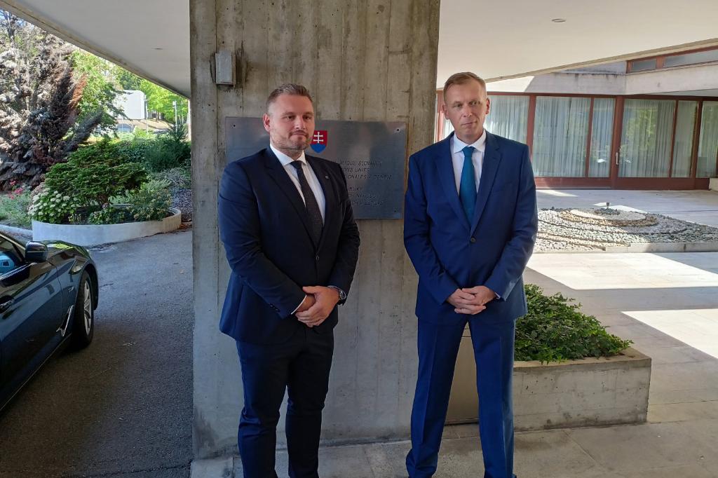 TUKE Visiting the Slovak Permanent Mission to the OSN in Geneva