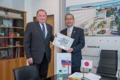 Visit of the Japanese Ambassador at TUKE
