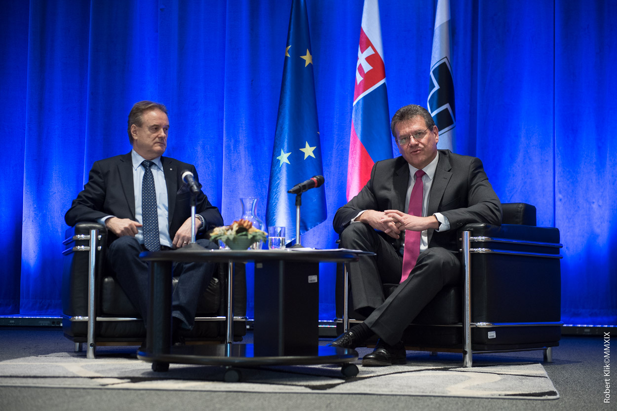 Discussion with Maroš Šefčovič, the Vice-President of the European Commission