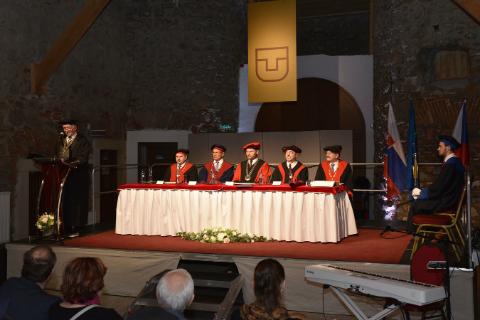 Awarding the honorary title of Doctor honoris causa to prof. Ing. Vladimír Vašek, CSc.