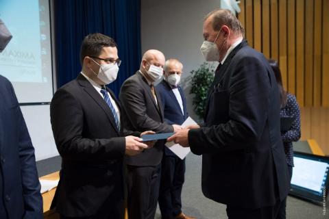 Awarding of Appreciation Letters and Diplomas at the TUKE Scientific Council on 11 February 2022